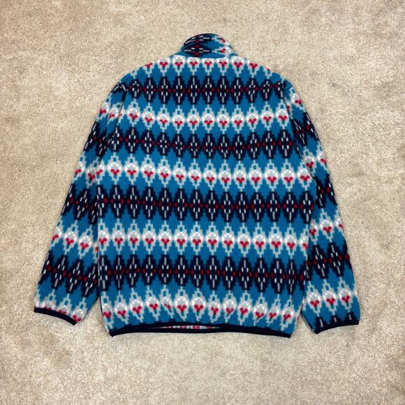 Patagonia Synchilla Aztec Fleece Snap-T Fleece Pullover Men's Medium Gorpcore - Picture 3 of 9
